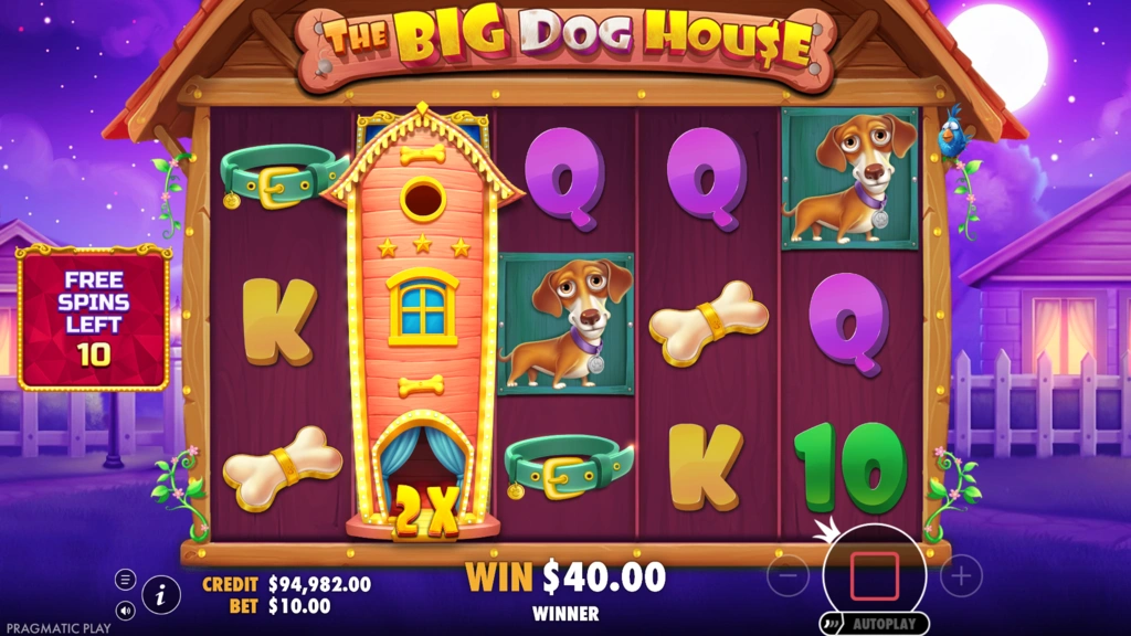 The Big Dogs House Free Spins